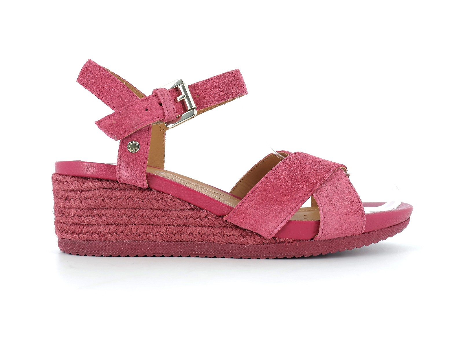 Geox-D ISCHIA CORDA-D02HHC Nubuck Framboise