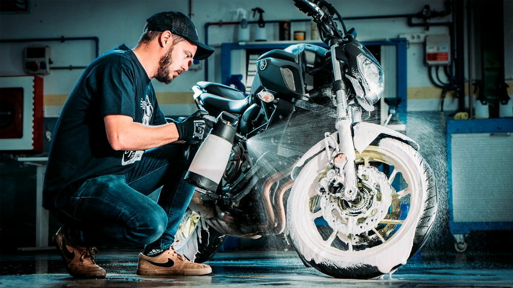 Pulvérisateur professionnel ik foam pro 2 + agents moussants - valve schrader
