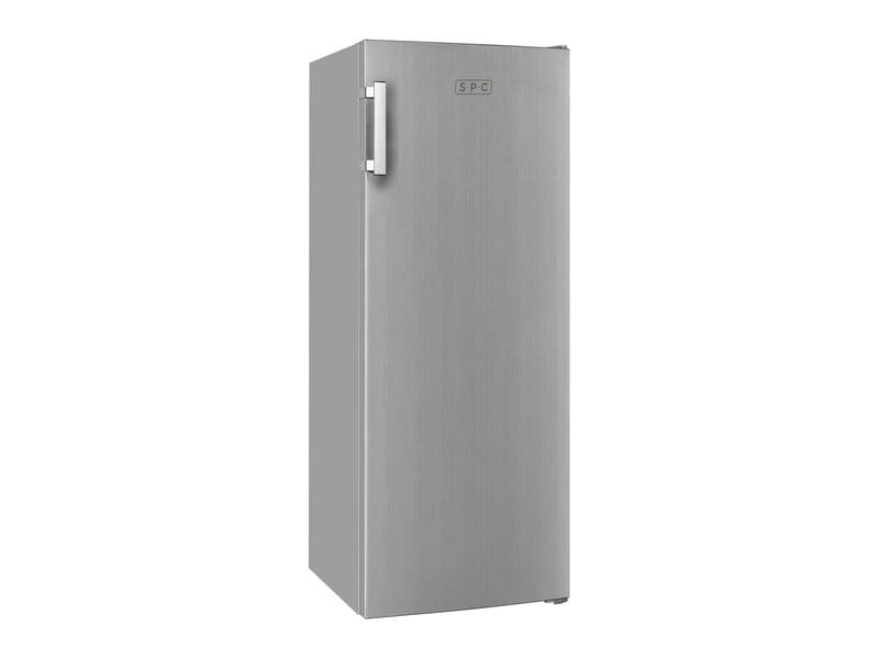 SPC Gefrierschrank H-GS3450 INOX-Look Rechts/Wechselbar Freistehender Gefrierschrank