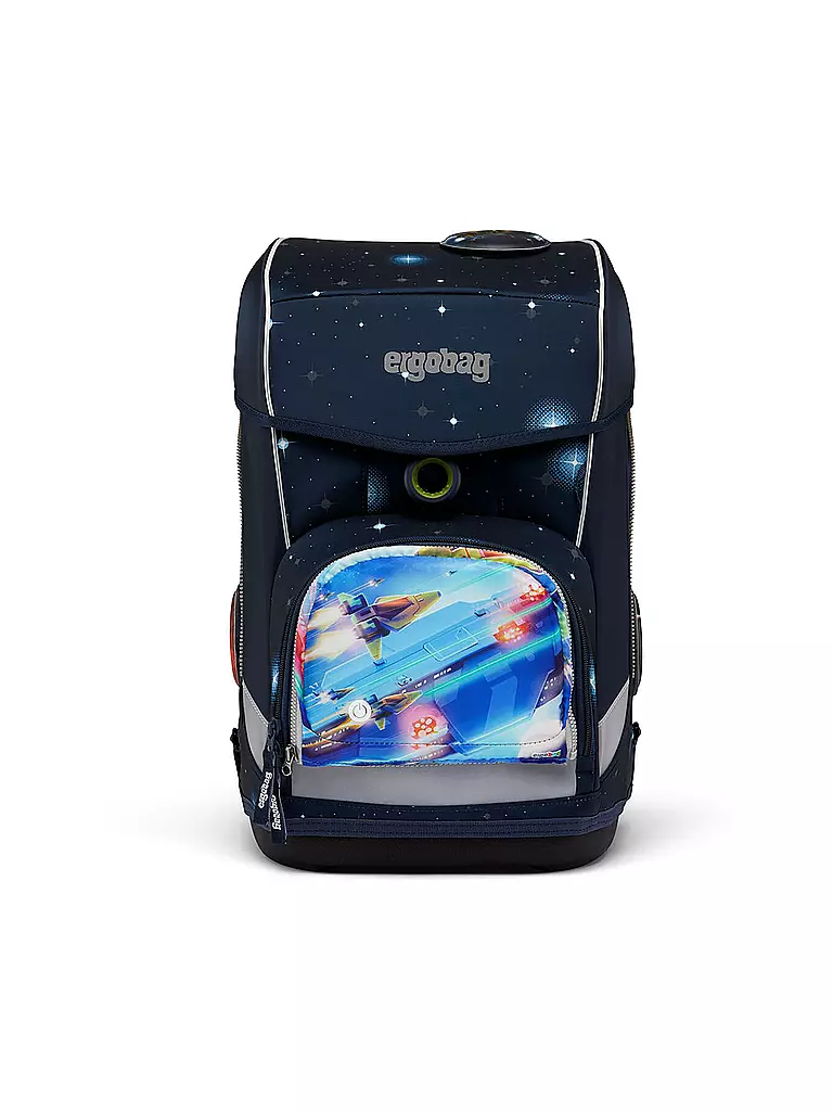 ERGOBAG Zip Set Zippies LED Raumschiff bunt