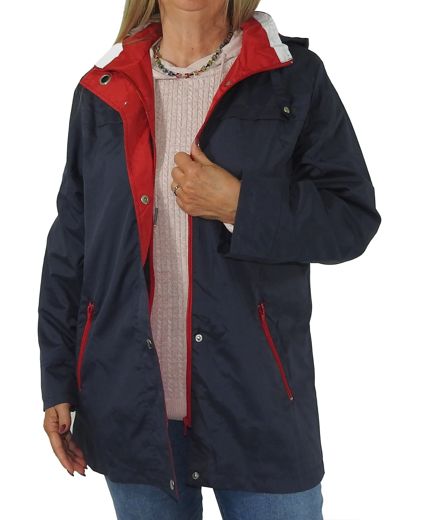 Damen Übergangsjacke blau
