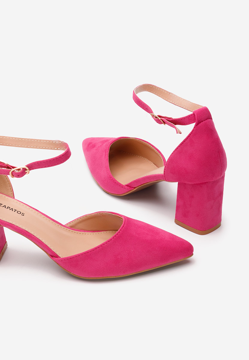 Chaussures à talon épais fuchsia Alivila V2