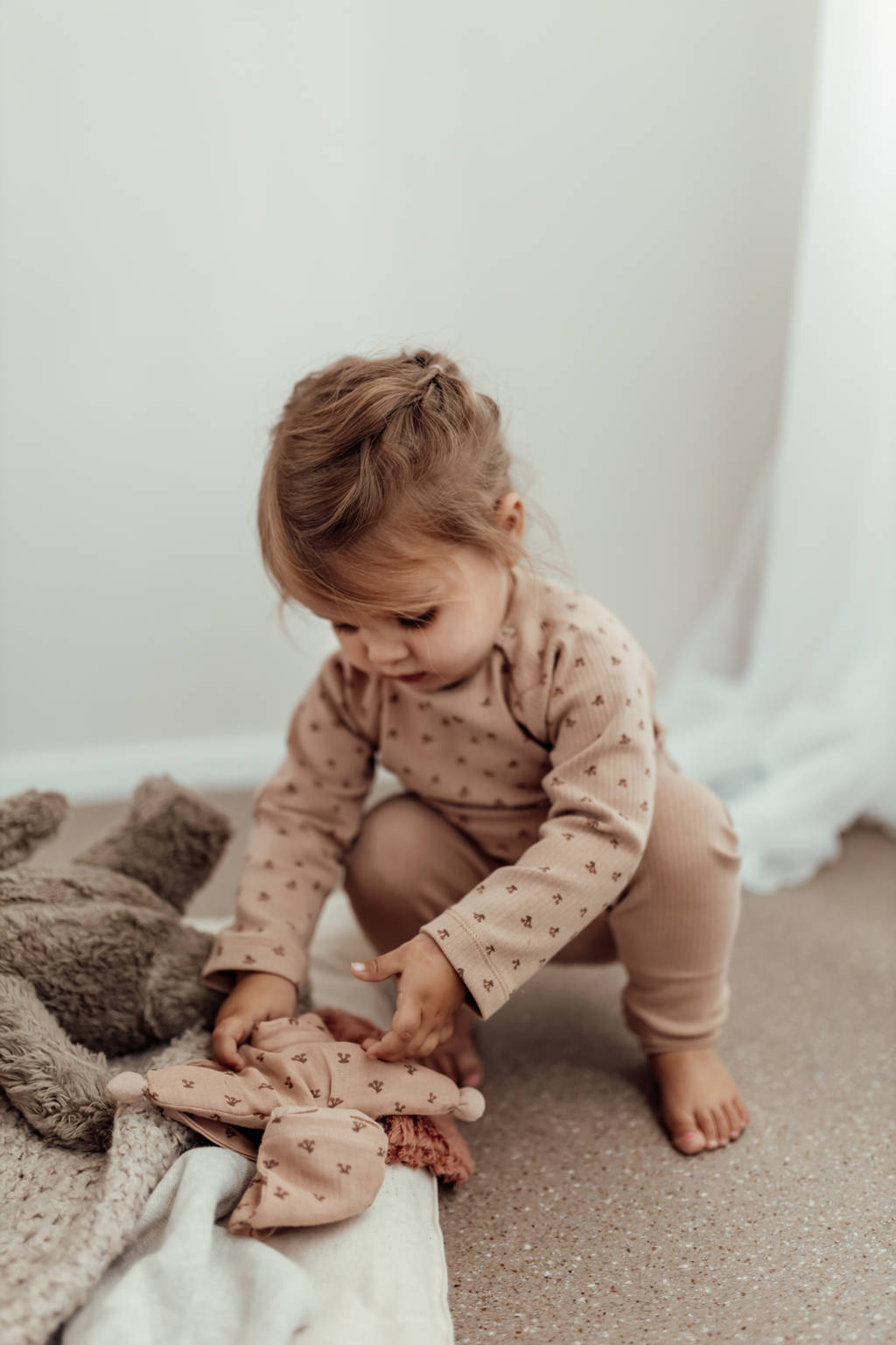 Snoozebaby pyjama cherry pink