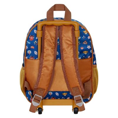 Le roi lion Little face - Sac à dos à roulettes 3D - 1 compartiment - Karactermania