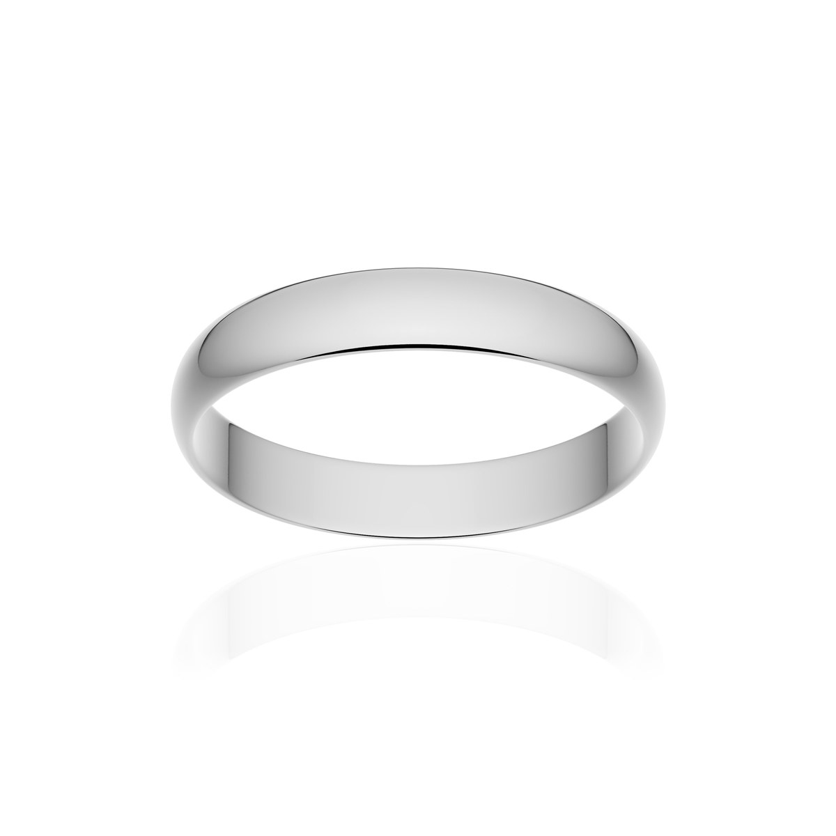 Alliance palladium 950 poli ruban 3,5 mm