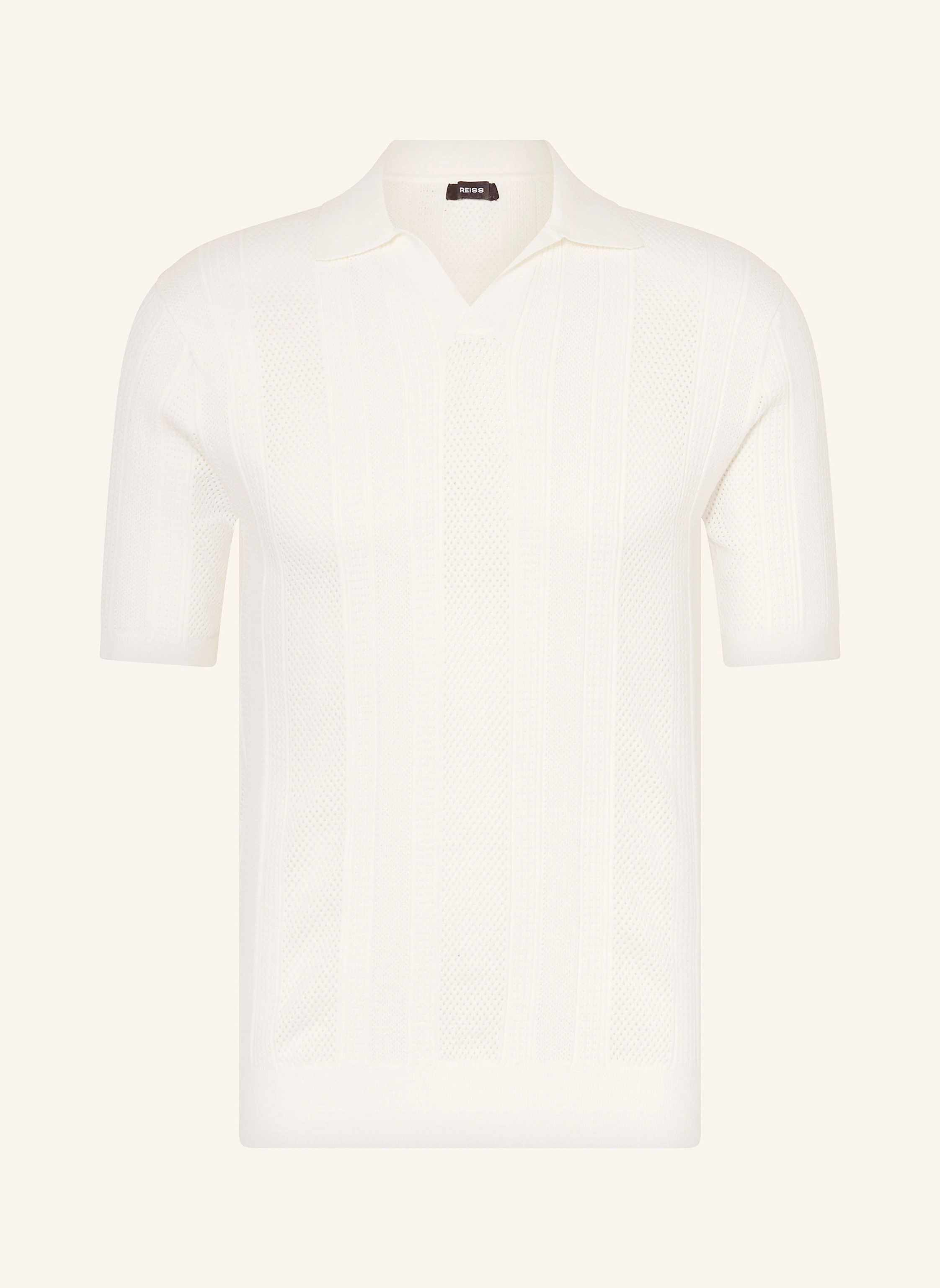 REISS Strick-Poloshirt