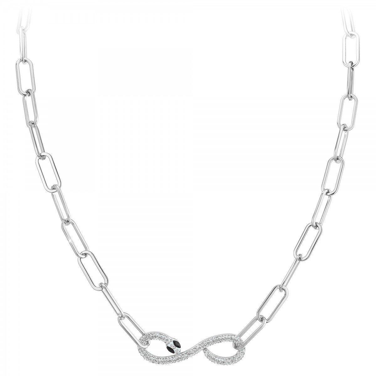 Collier serpent SC Crystal orné de Cristaux scintillants