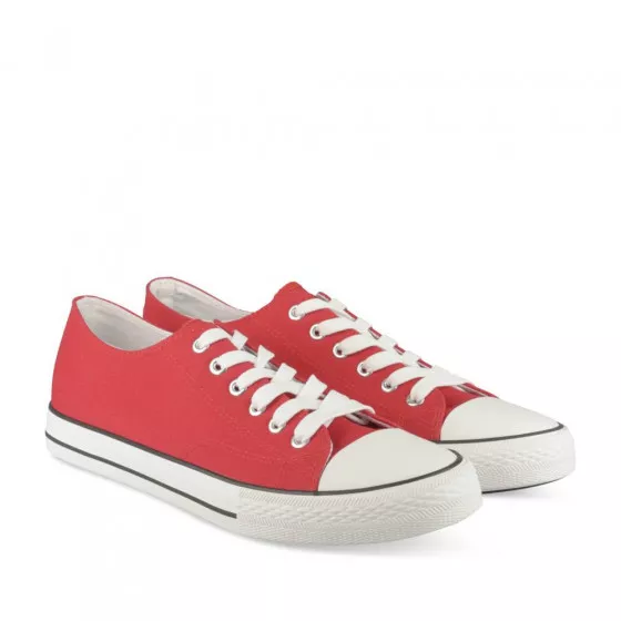 Baskets ROUGE DENIM SIDE