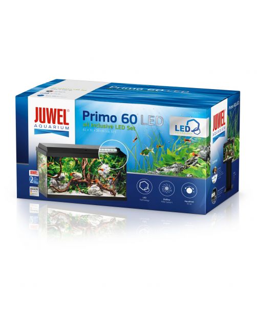 Juwel Aquarium Primo 60 - Aquaria - 61x31x37 cm Zwart Ca. 60 L