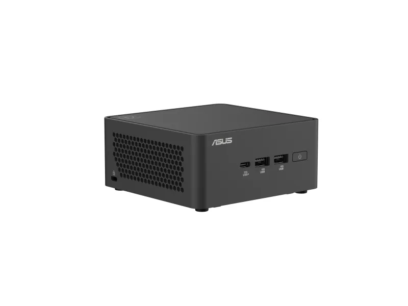 ASUS NUC 15 Pro Tall Kit - Barebone - mini PC 1 x Core Ultra 5 210H / op til 4.8 GHz - RAM 0 GB - Intel Graphics - IEEE 802.11ax (Wi-Fi 6), IEEE 802.11be (Wi-Fi 7), Bluetooth 5.4 - sort