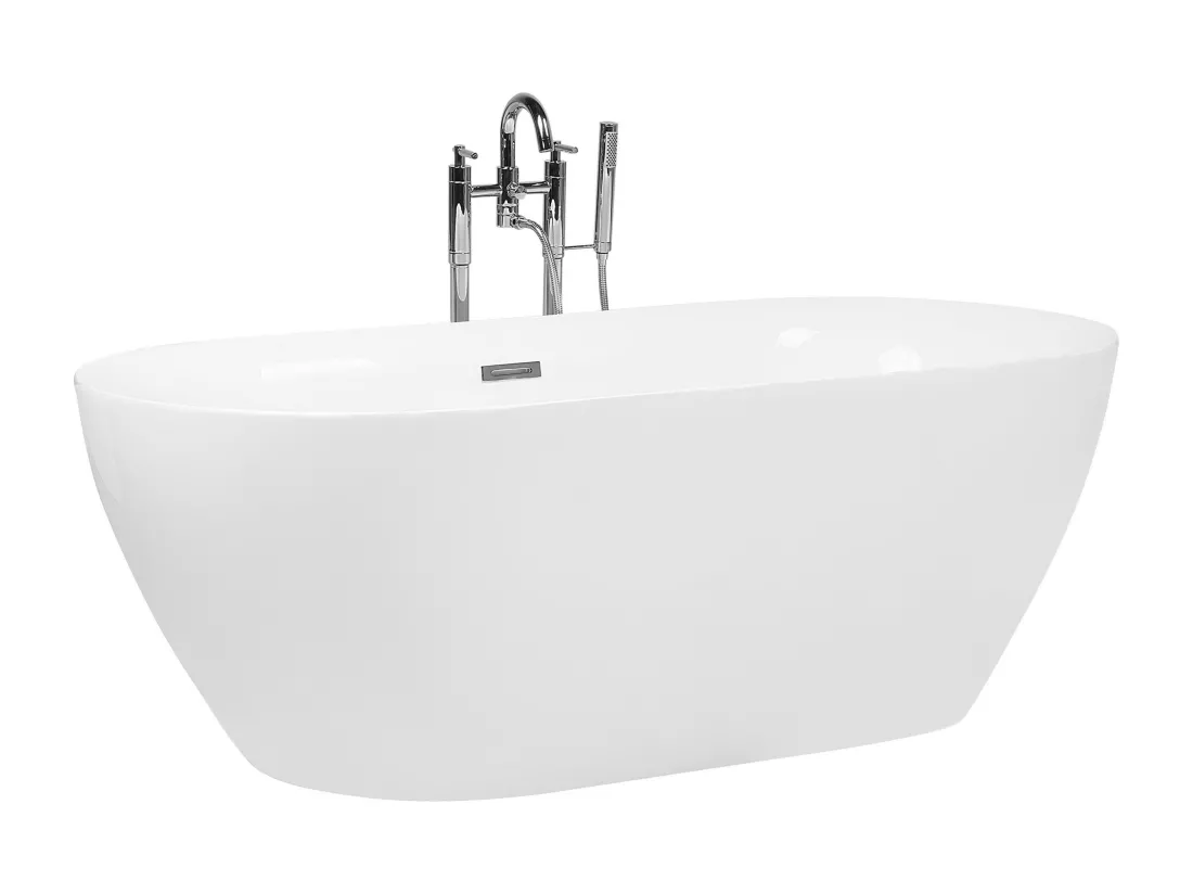 Baignoire îlot blanche 150 x 75 cm CARRERA