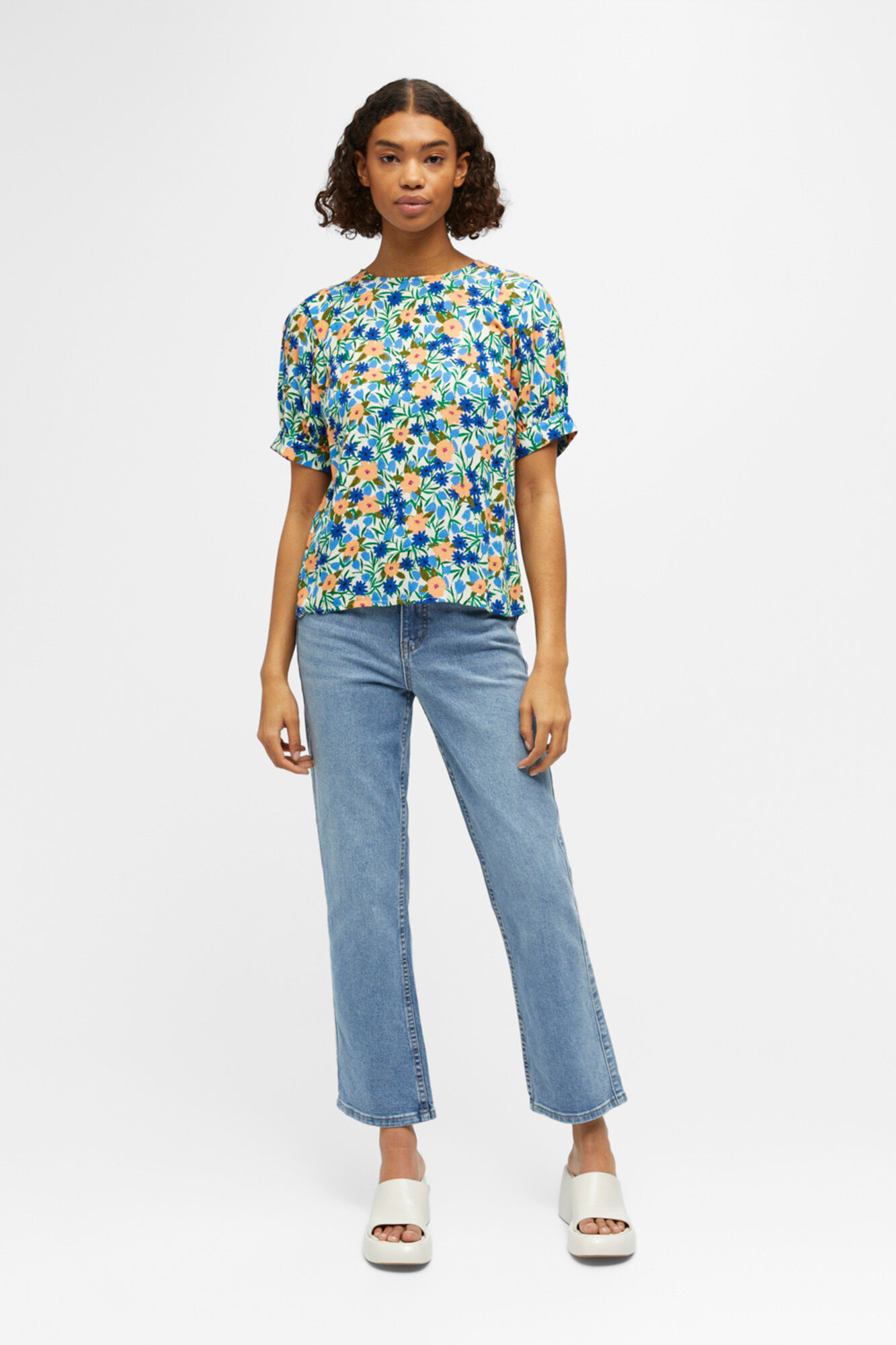 Blusa estampada - Branca