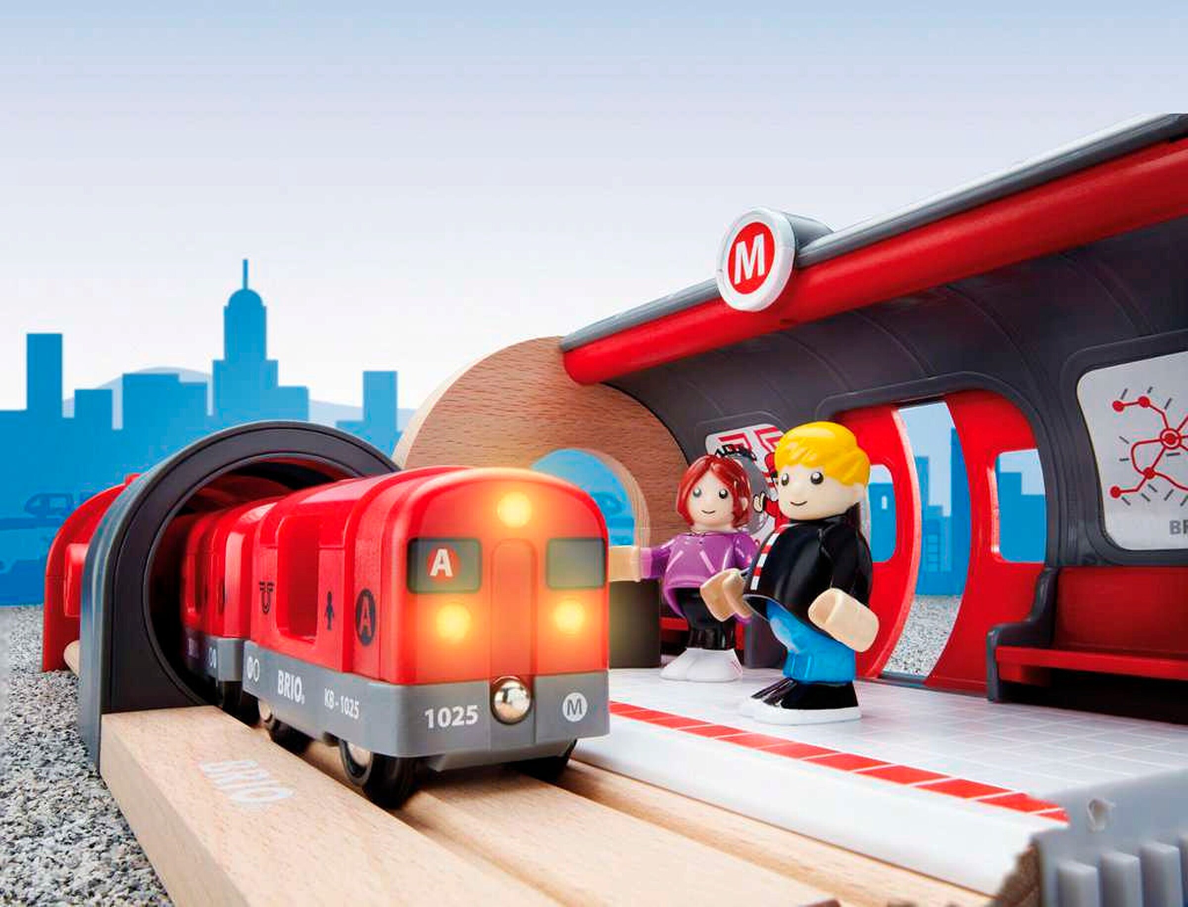 BRIO Metro Bahn Set