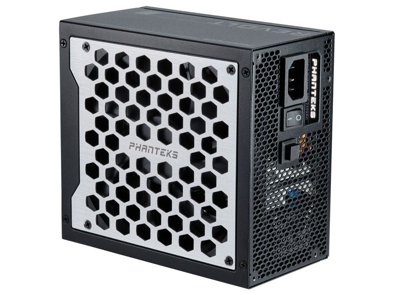 Phanteks Netzteil Revolt Titanium 1000 W Leistungsstarkes, vollmodulares ATX 3.0 Netzteil mit 1000W Leistung und 80 PLUS Platinum Zertifizierung