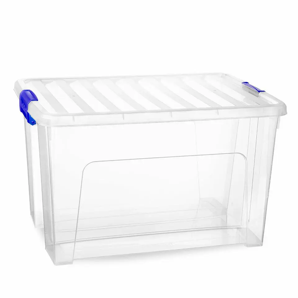 Plasticforte Multi Storage Opslagbox - transparant - 47L
