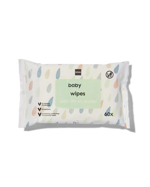 lingettes bébé avec 99.4% d’eau