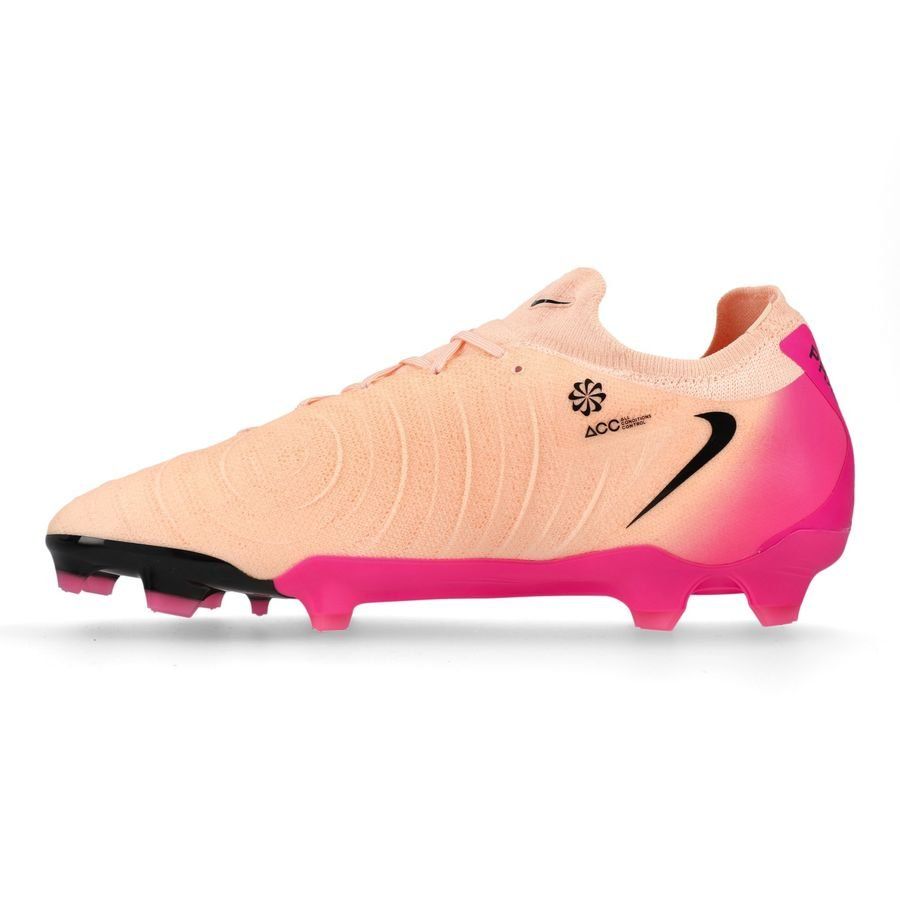 Nike Phantom GX II Pro FG Prism - Rouge foncé/Noir/Rose
