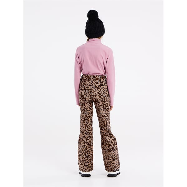 Pantalon de ski PROTEST PRTCLASSY 23 JR SOFTSHELL SNOWPANTS FUDGE CAMEL