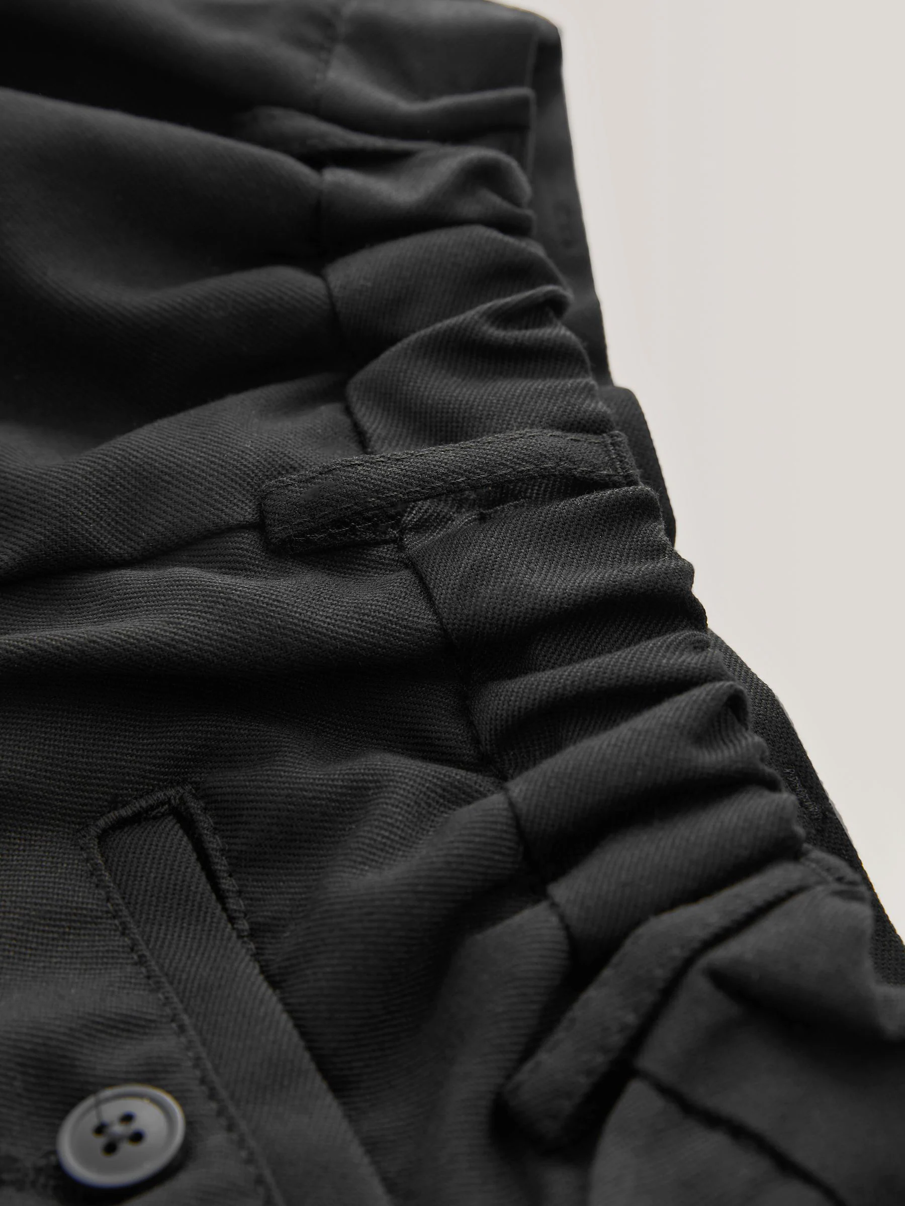 Zwart - Formele schoolbroek met rechte pijpen (3-17jr)