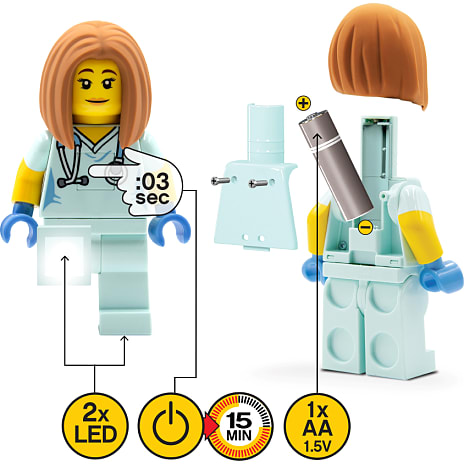 LEGO ICONIC, NURSE 300% LYS M/LED