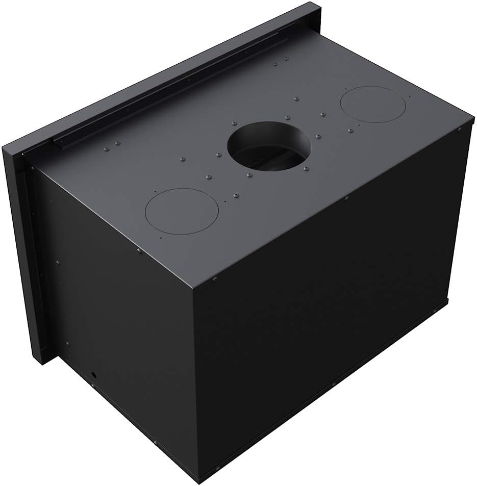 KRATKI Kaminofeneinsatz Arke, geschlossene Kassette | Gewicht 110 kg, Maße in cm: H52 x B76 x T47 | Brennstoff: Holz, Nennwärmeleistung 8 kW, Energieeffizienzklasse A+