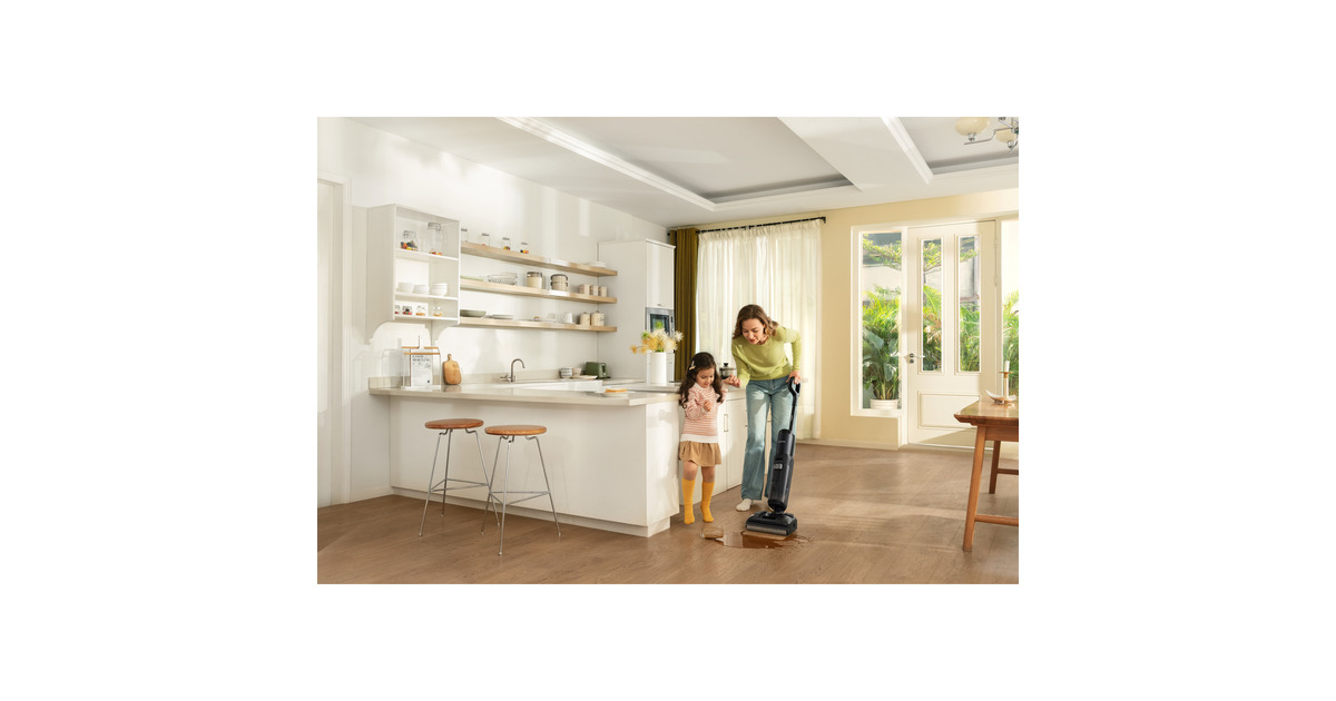 TinecoFloor One S7 Stretch nat- en droogzuiger  (Donkerblauw)