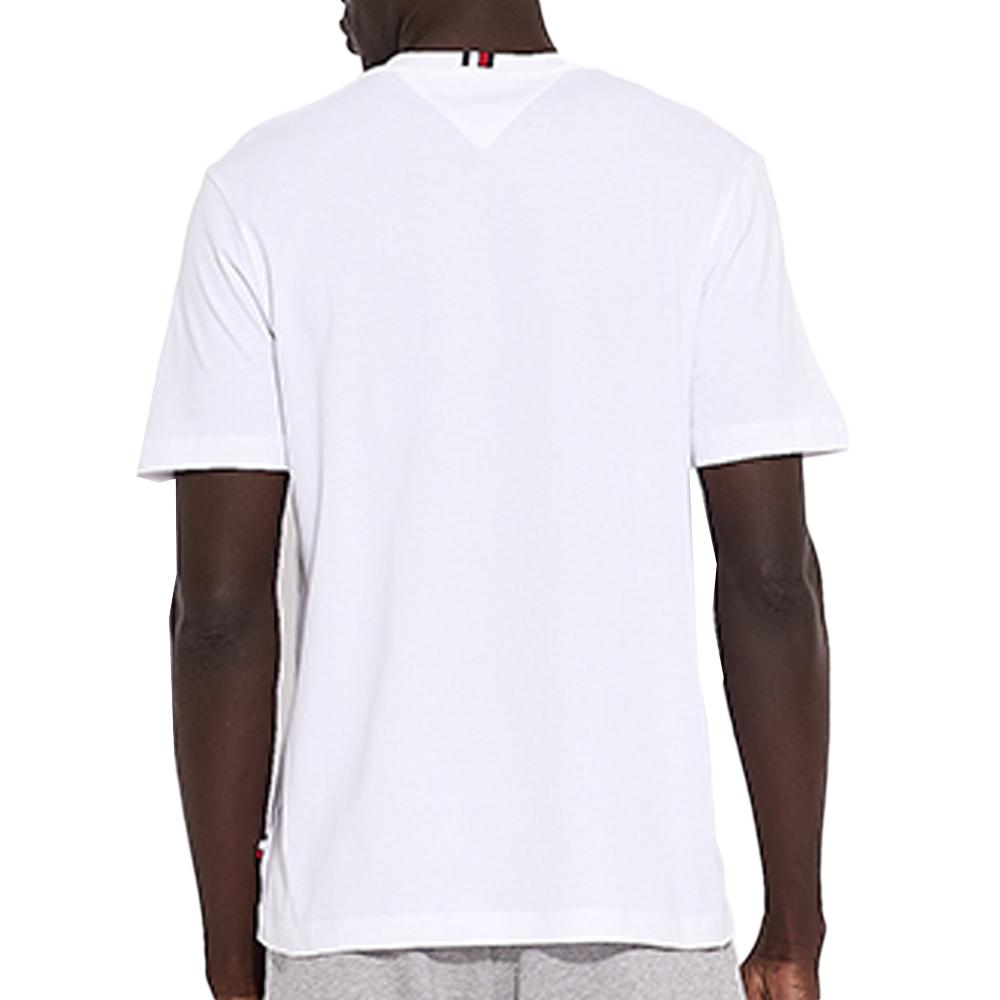 Tommy Hilfiger T-shirt Blanc Homme Tommy Hilfiger Label Hd