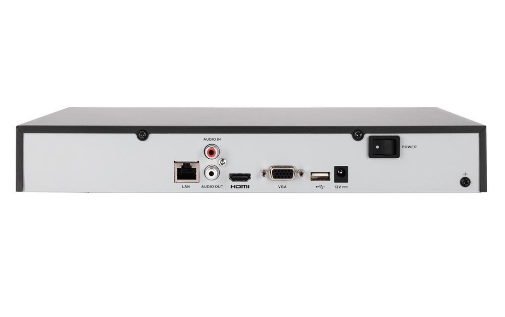 Netzwerkrekorder TVVR36301 4 Kanal 0TB<br>ABUS 4-Kanal-Netzwerkvideorekorder