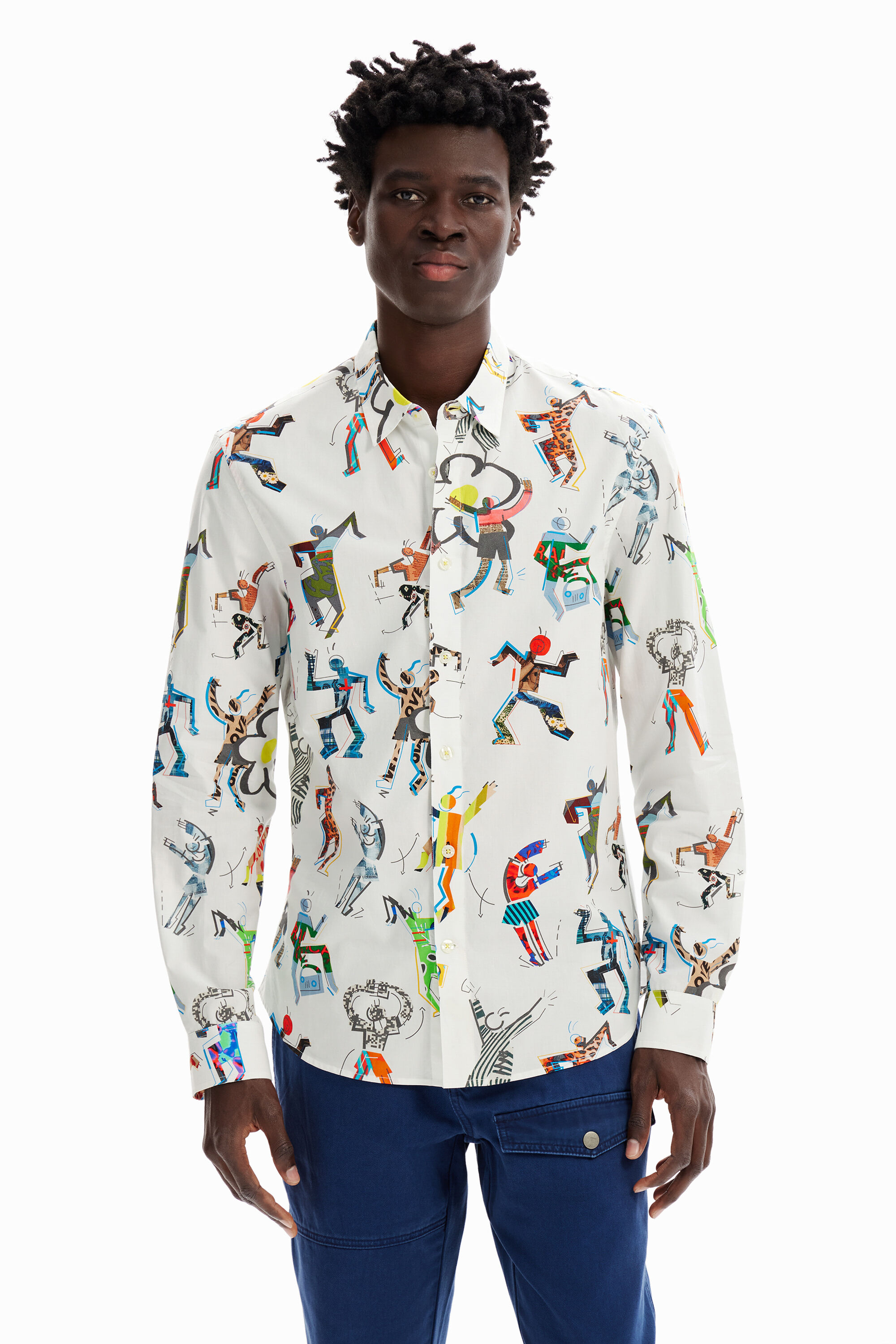 Chemise personnages dansants
