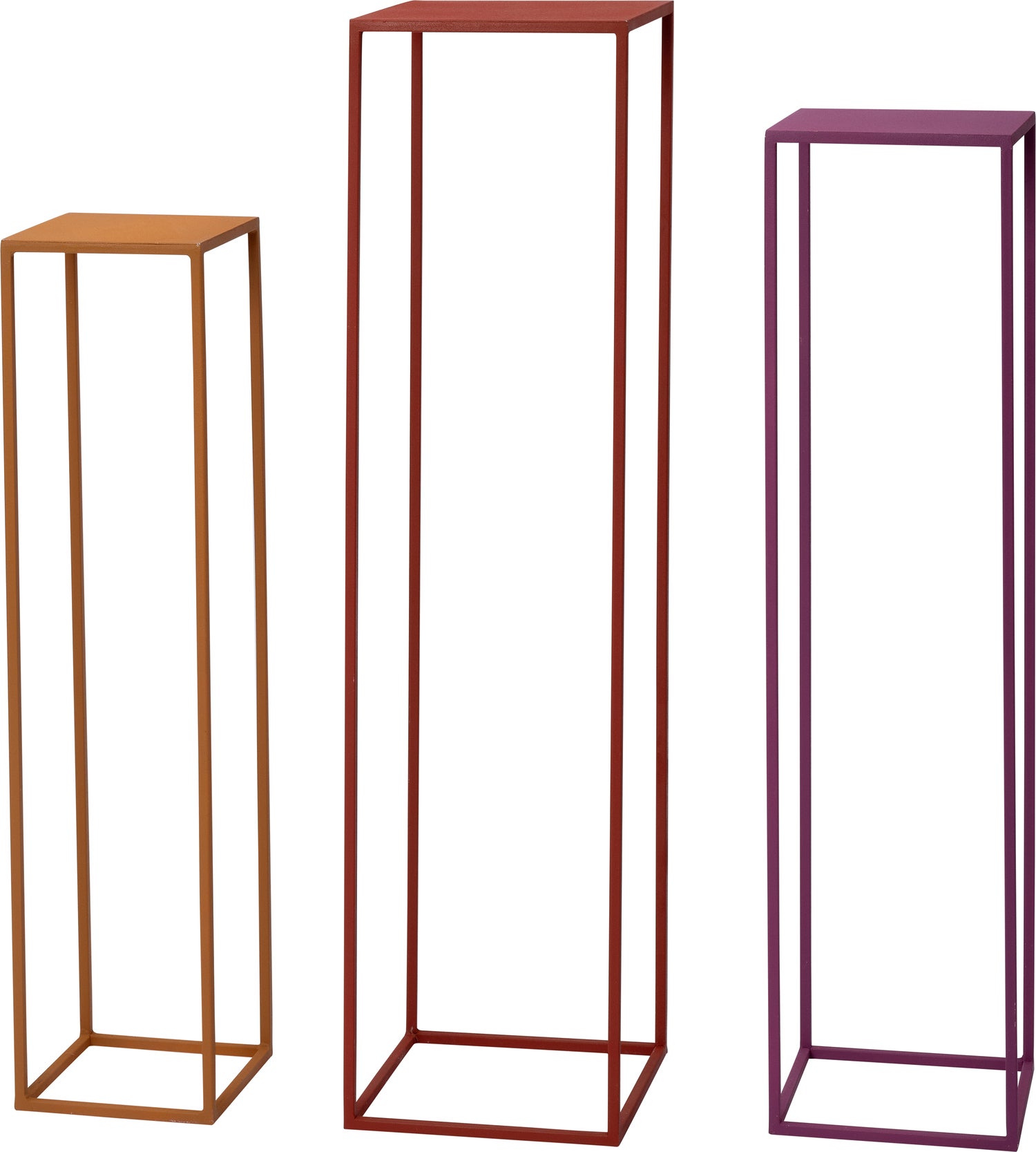 Intratuin plantentafel Vinc rood 25 x 25 x 100 cm