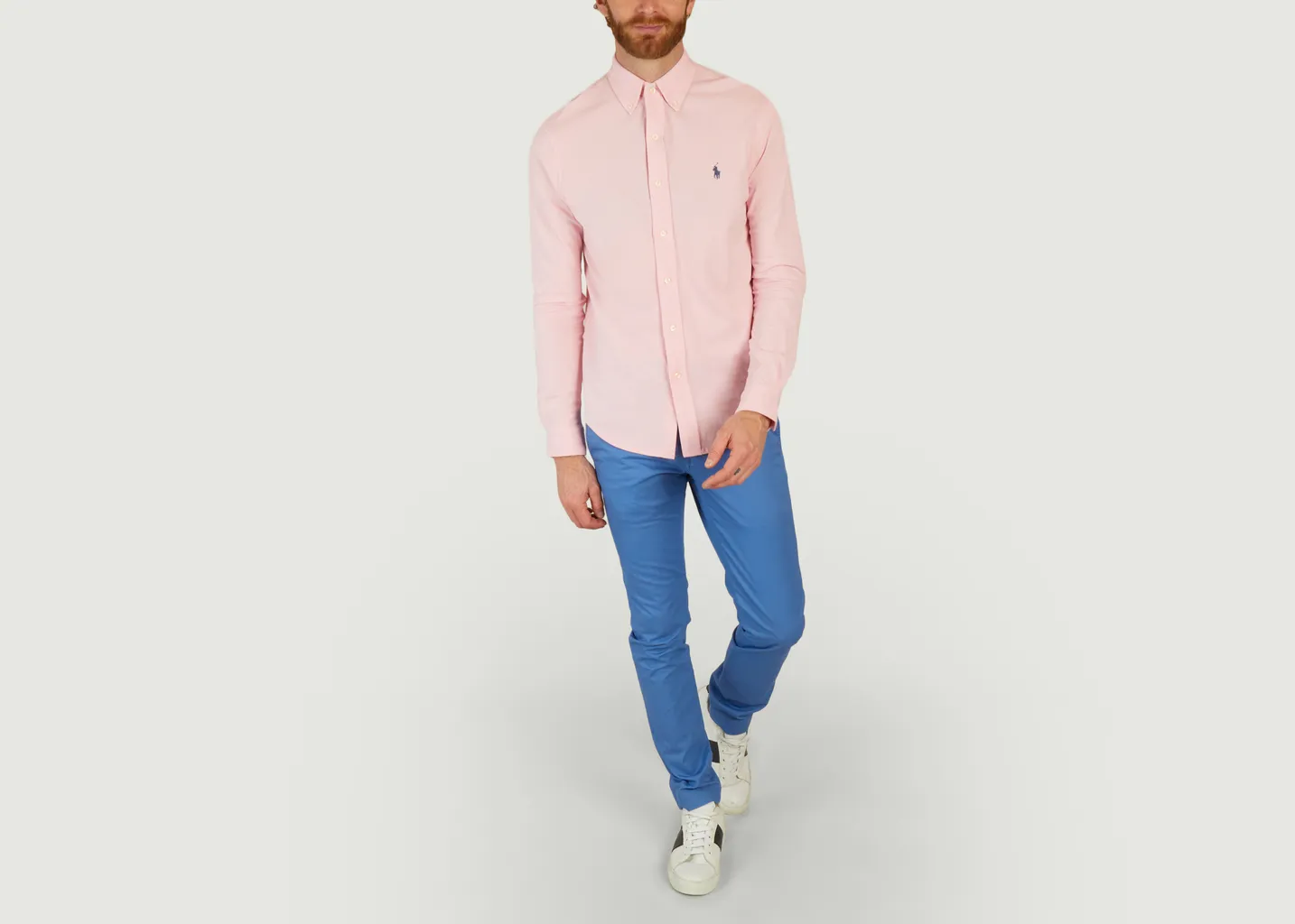 Chemise ultra-légère en coton piqué Polo Ralph Lauren