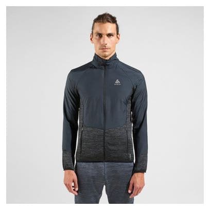 Veste Manches Longues Odlo Run Easy Warm Noir