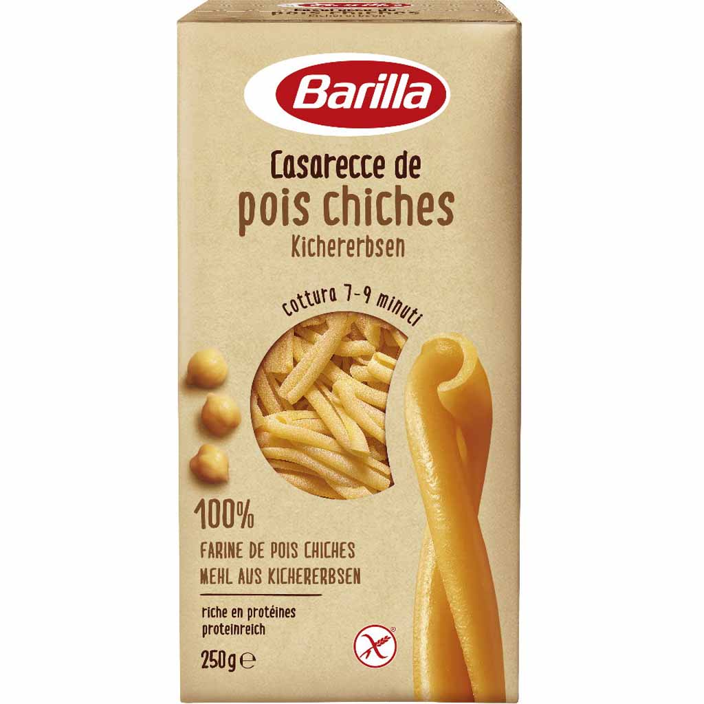 Barilla Nudeln Casarecce aus Kichererbsen 250g MHD:25.7.25