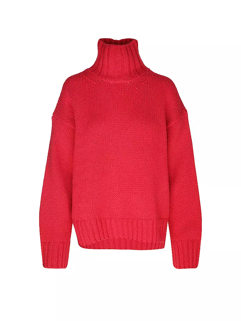 CLOSED Rollkragenpullover rot