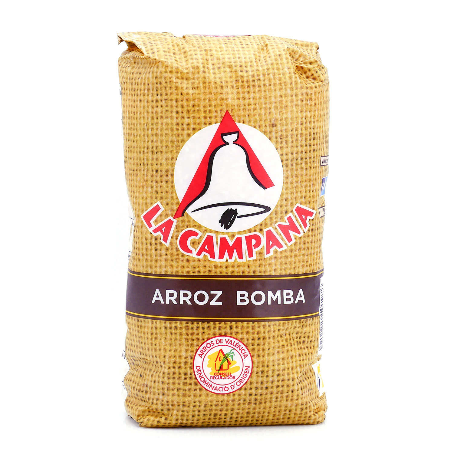 Riz extra Bomba AOP Arroz de Valencia spécial paëlla - La Campana