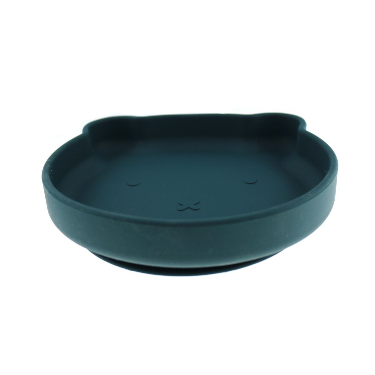 Assiette ours silicone bleu ocean Pause goûter