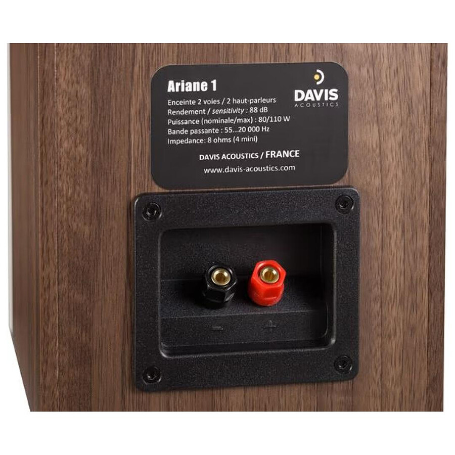Davis Acoustics Ariane 1 (la paire) - Noyer