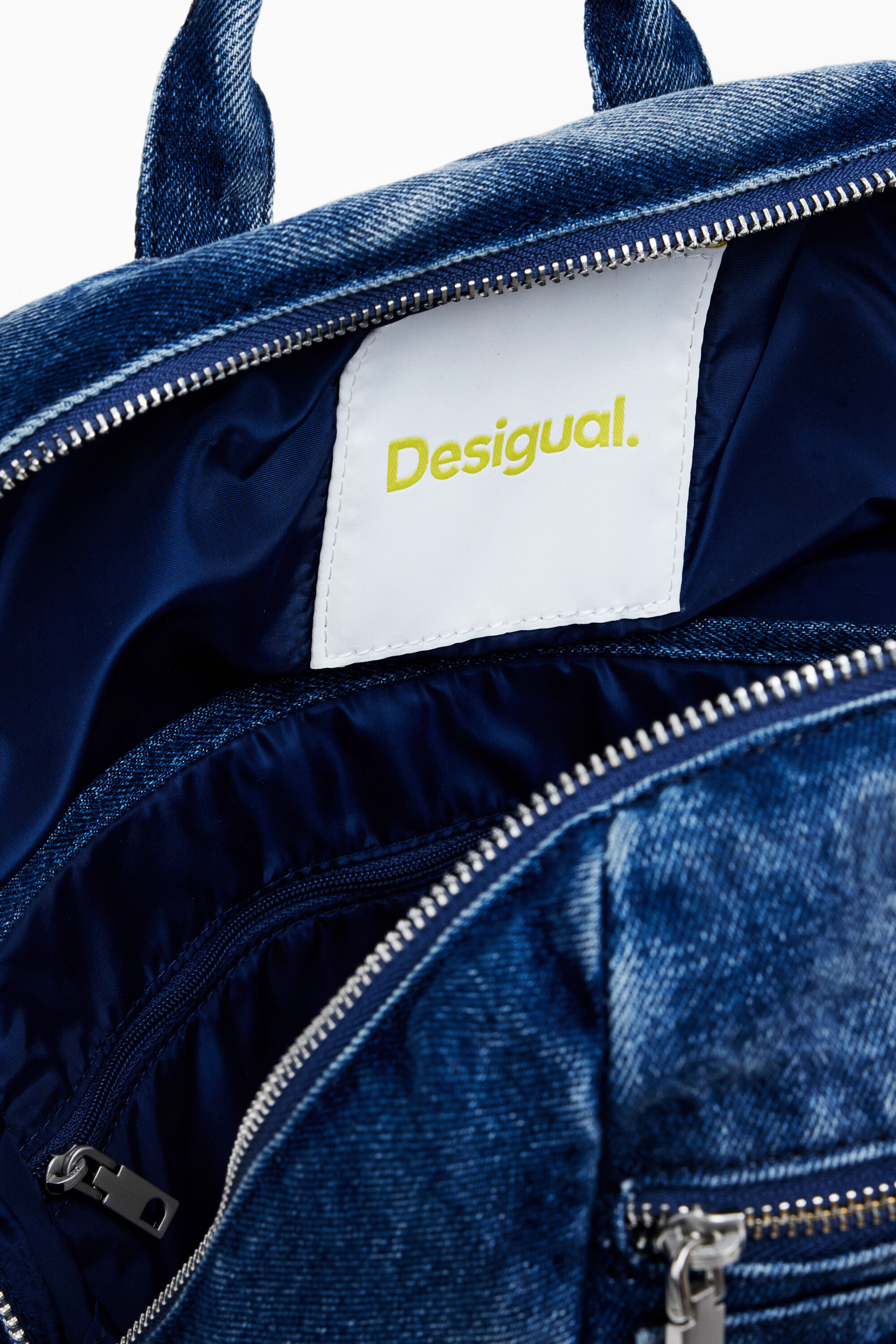 Mochila grande de jeans