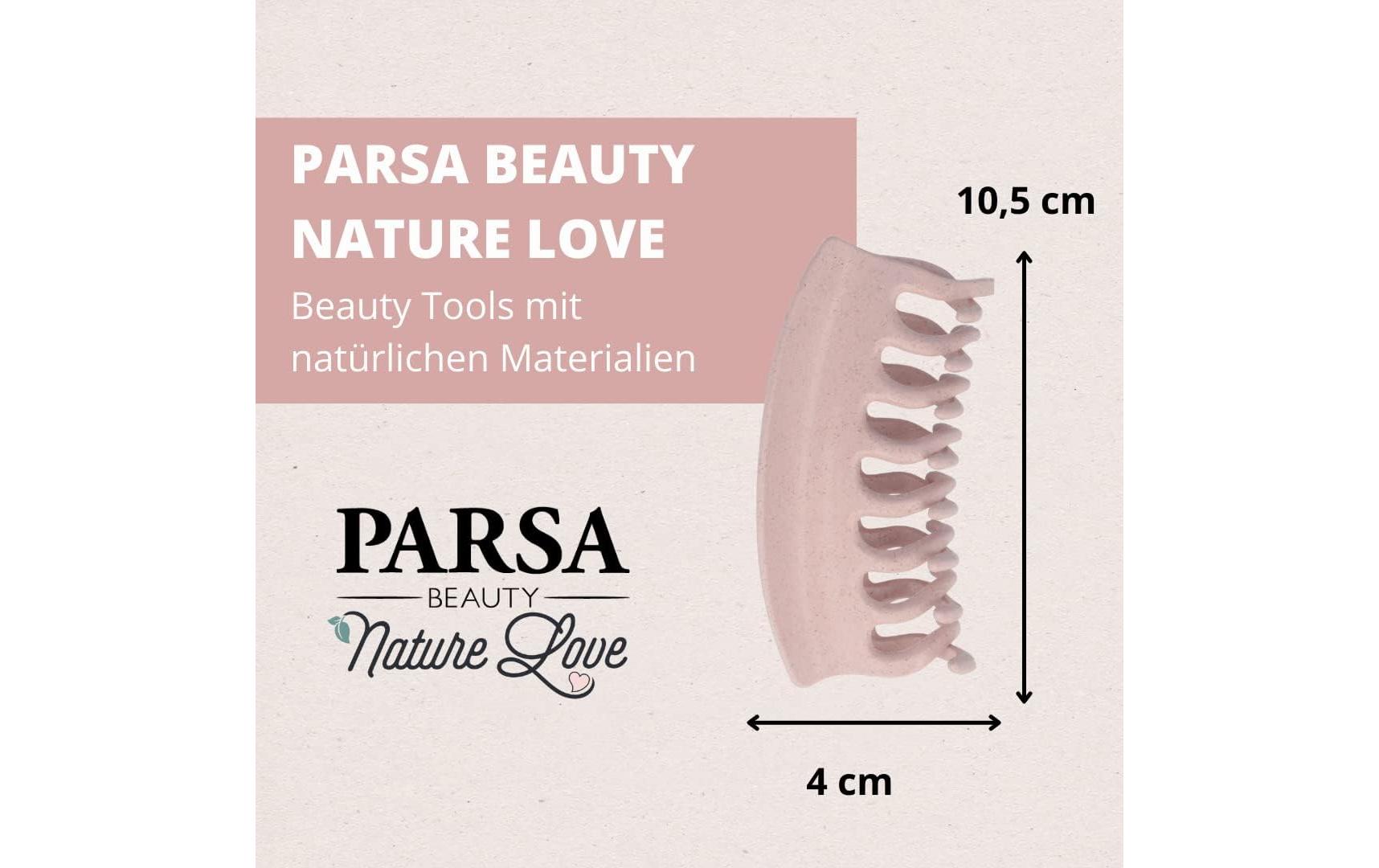 Haarklemme Nature Love gross Rosa 1 StückStilvolle Clips für jeden Look