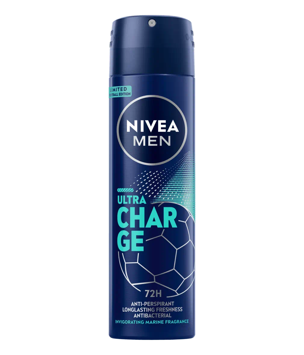DÉODORANT SPRAY HOMME ANTI-TRANSPIRANT ULTRA CHARGE