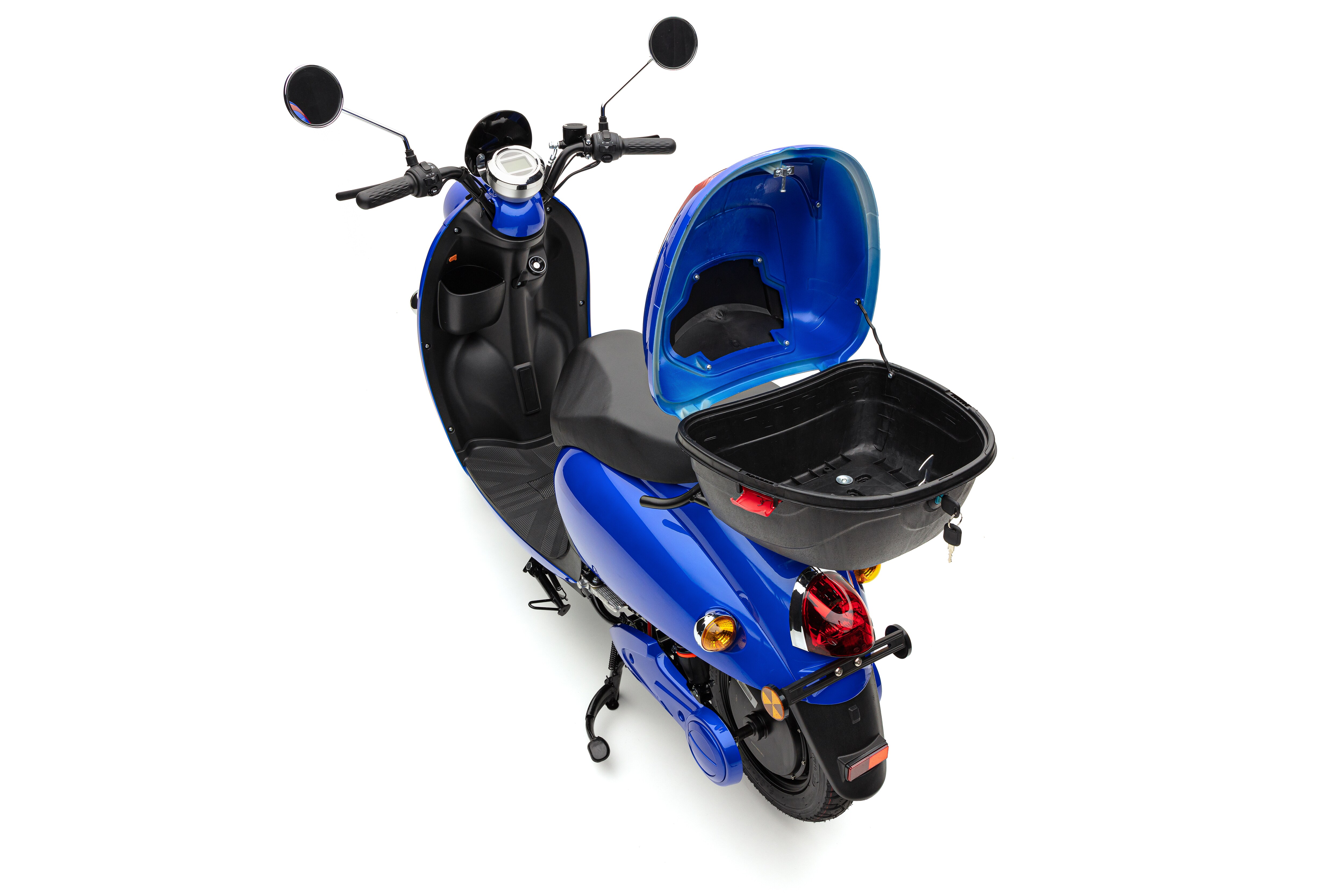 ECONELO EMO E-Roller Blau mit Lithium Batterie