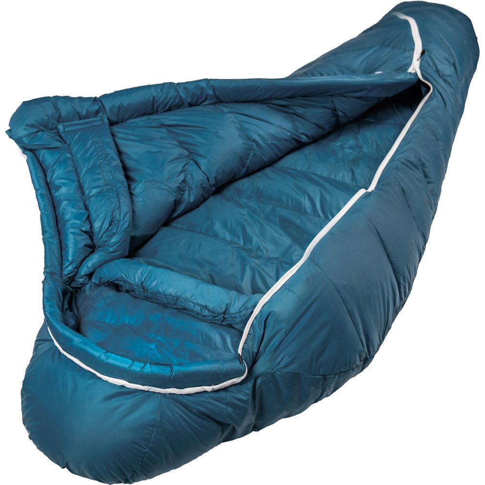 Grüezi Bag Biopod DownWool Ice 175 Schlafsack ice blue