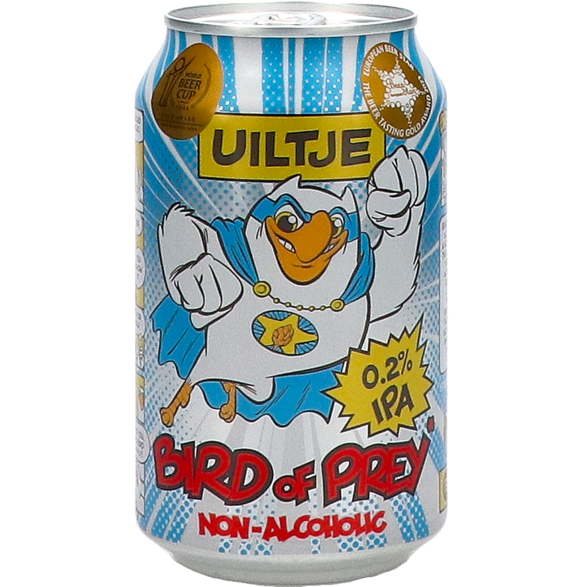 Het Uiltje Bird Of Prey Alcoholarm IPA 33 cl