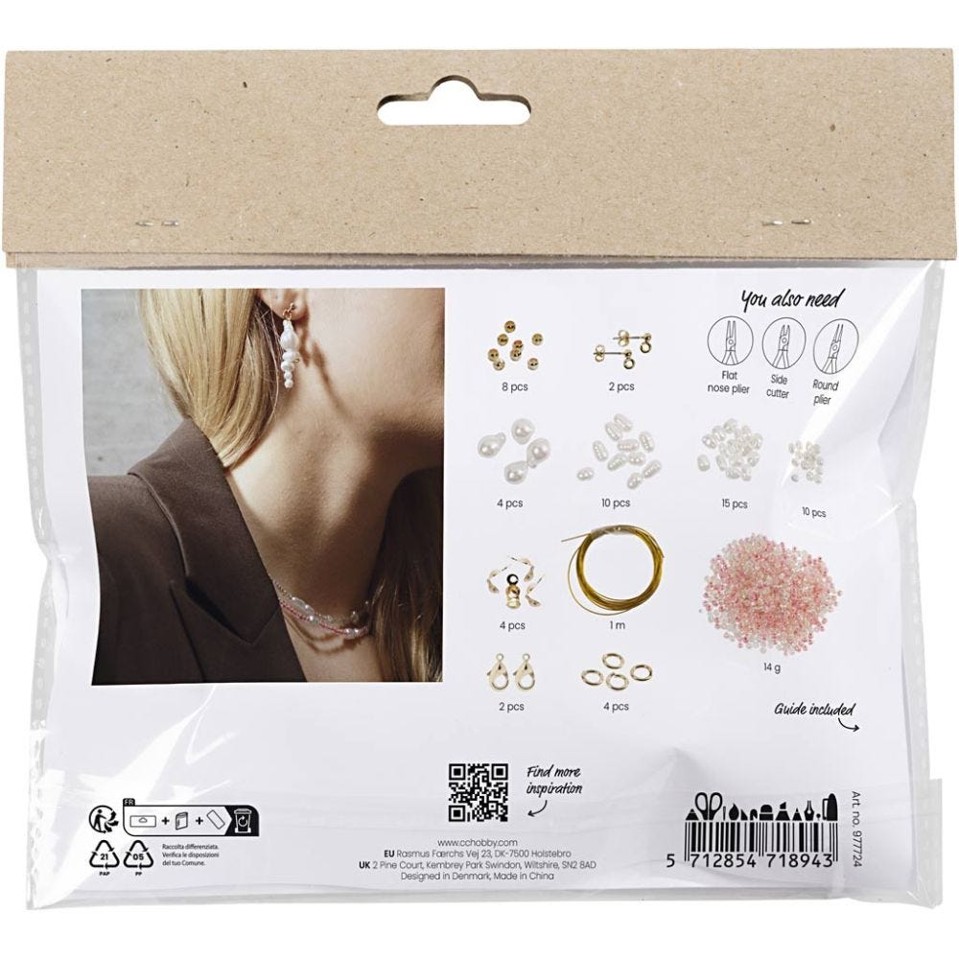 Mini DIY Kit - Smykker - Halskæder & Øreringe