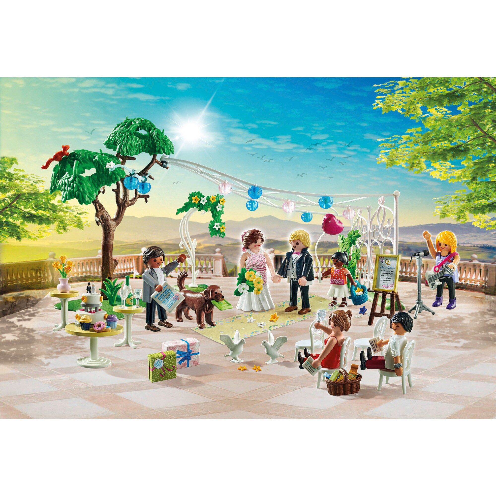 PLAYMOBIL Konstruktionsspielzeug City Life Hochzeitsfeier
