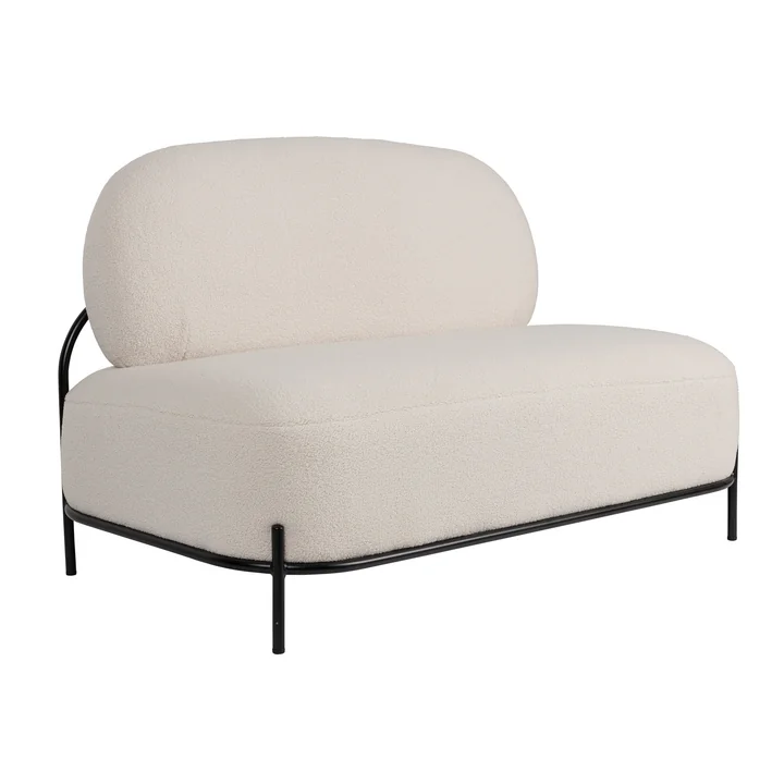 Livingstone - Hatuma Sofa, schwarz / beige