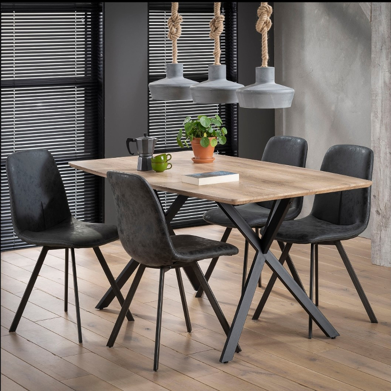 Eettafel Mortel 160 cm Beton