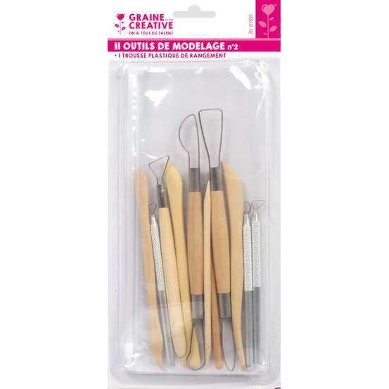 Set 11 accessoires de modelage n°2