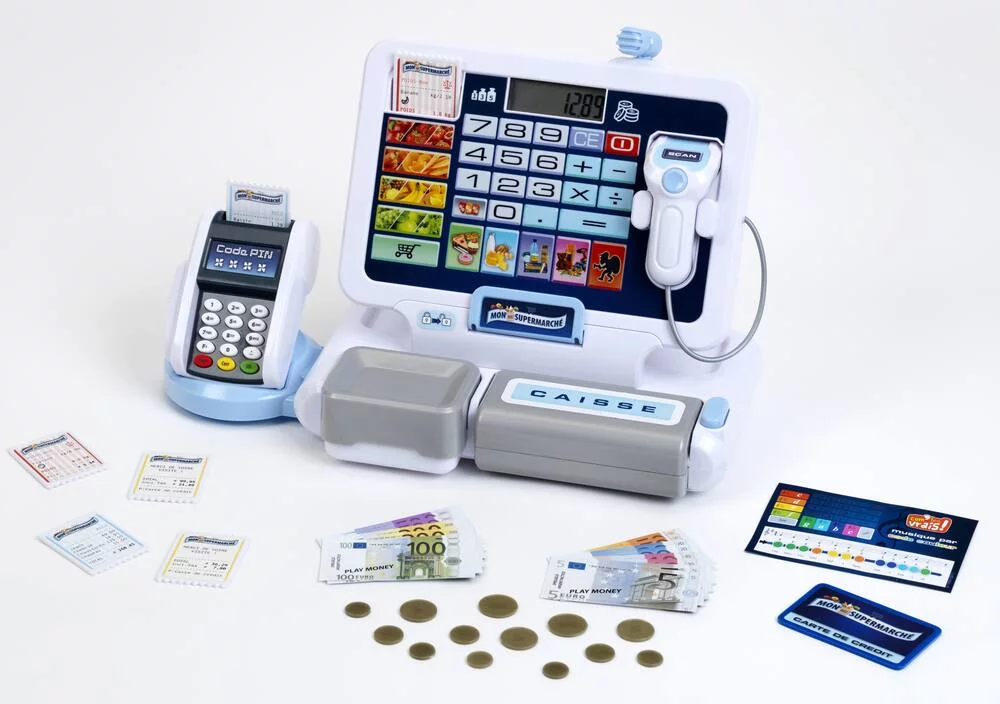 MA SUPER CAISSE ENREGISTREUSE ET SES ACCESSOIRES