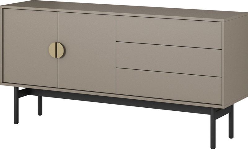 Selsey - STOON - TV-meubel - Beige/Cappuccino - Gelamineerd Spaanplaat